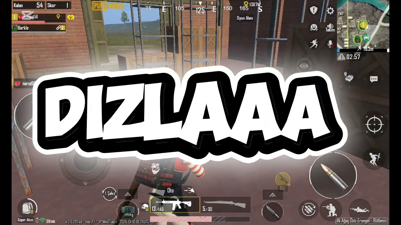 Rıdvan PUBG MOBILE oynuyor (berbat şekilde) D:😄😄😄😄