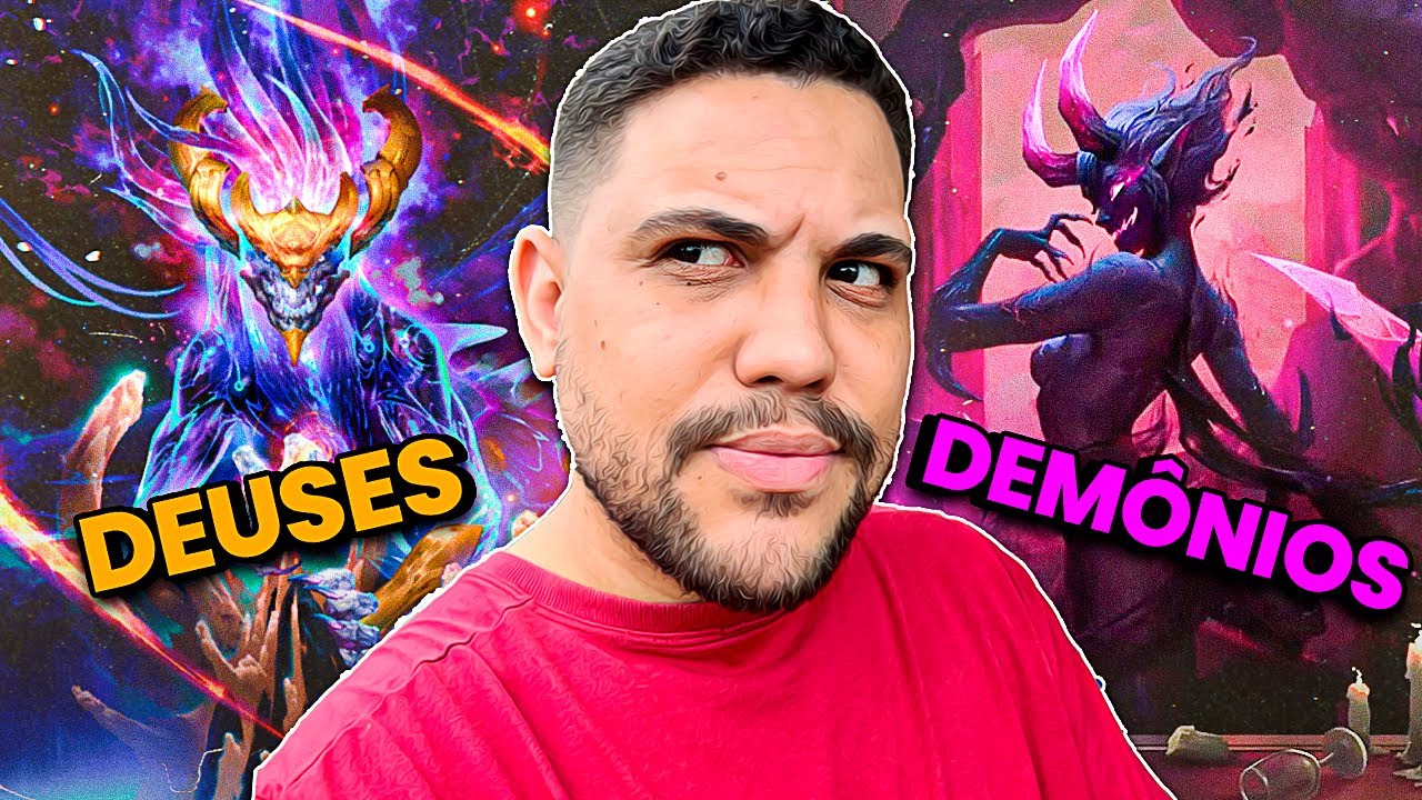 ORIGEM DOS DEUSES E DEMÔNIOS - CONHECENDO A HISTÓRIA DO LOL | LEAGUE OF LEGENDS | JUMARGEM