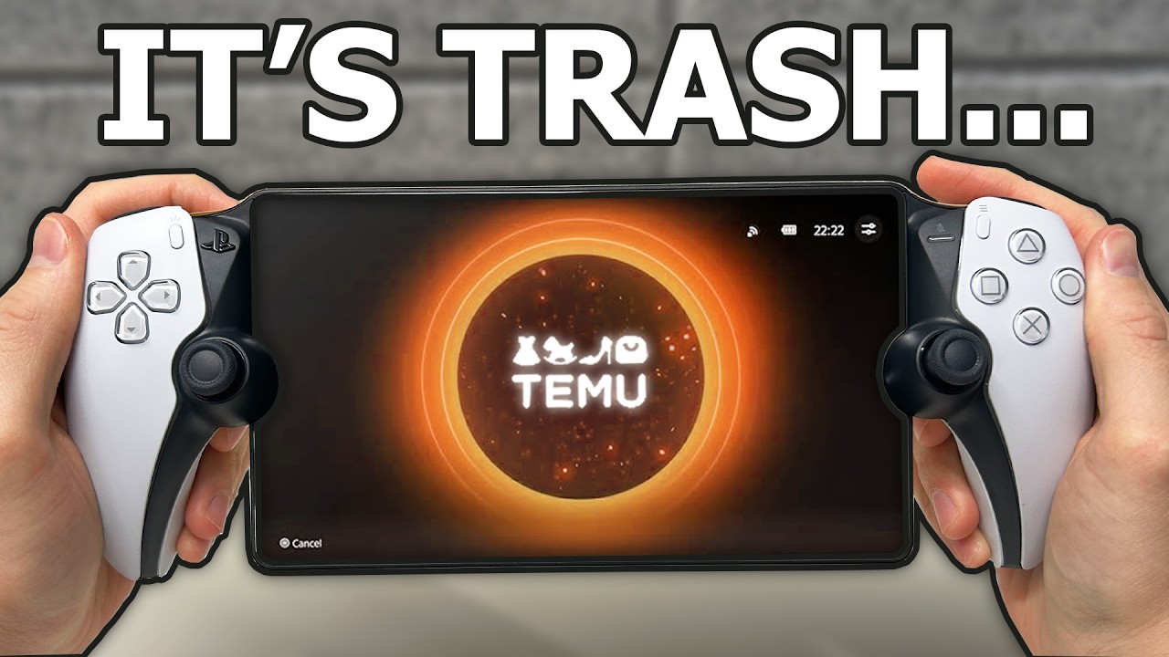 I Bought the TEMU Edition PlayStation Portal...
