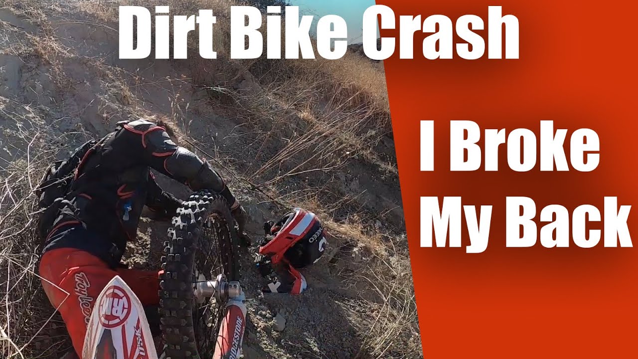 How I Broke My Back in a Nasty Dirt Bike Crash | Hard Enduro Fail | Spine Compression Fracture