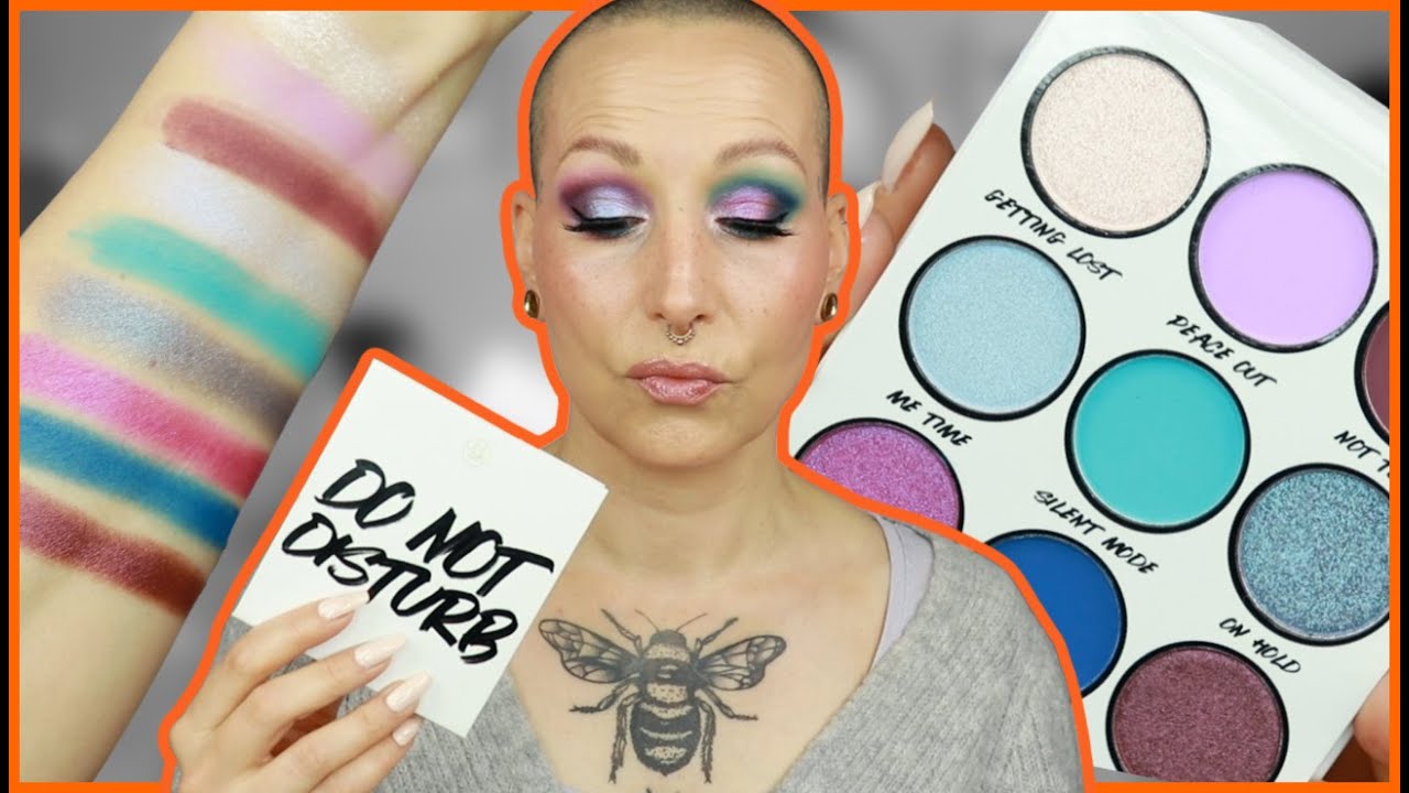 BH COsmetics SAY IT COllection: DO NOT DISTURB palette| Review & Comparison #2