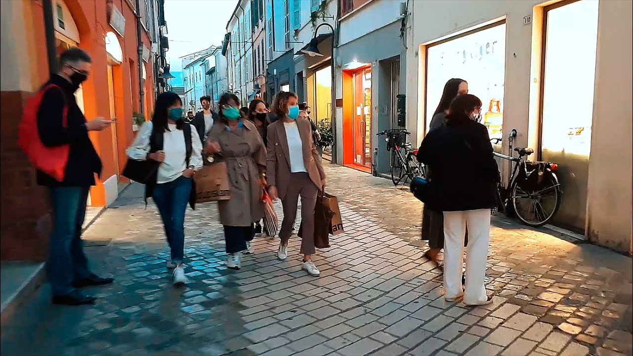 Italy RAVENNA - Virtual Walking Tour around the City - Travel Guide. #52