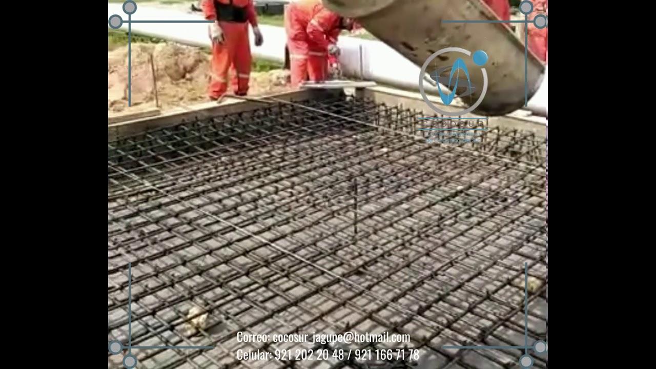 Suministro de concreto para cimentaci&oacute;n en pozo petrolero. Campo Rabasa, Agua Dulce Veracruz, M&eacute;xico