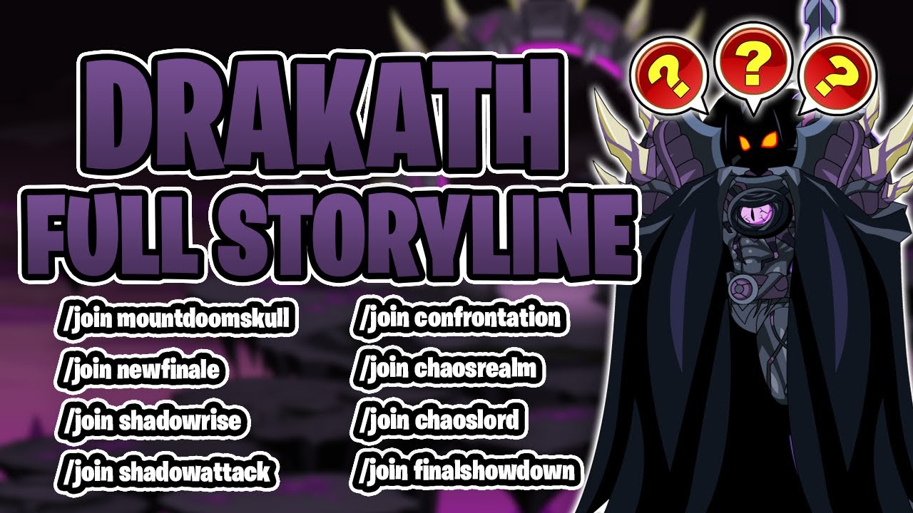 Drakath FULL Storyline Quest Walkthrough - AQW