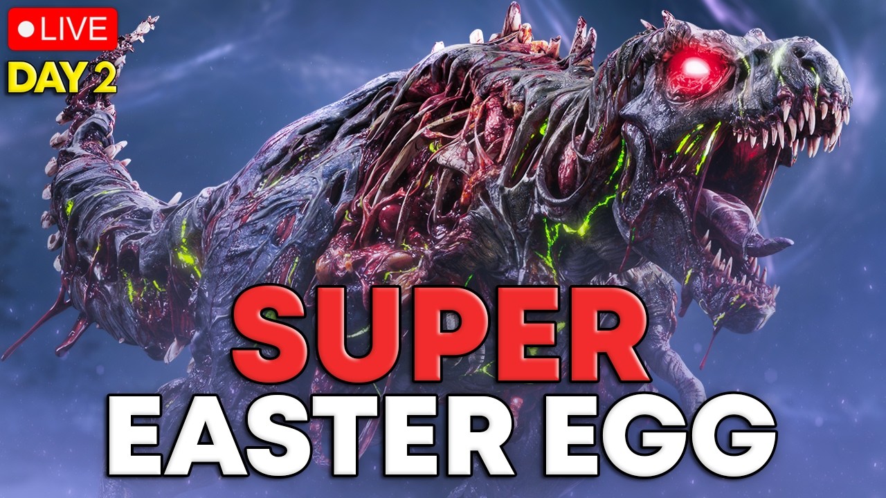 🔴 LIVE - FULL 'SUPER EASTER EGG' HUNT DAY 2 (Black Ops 7 Zombies)