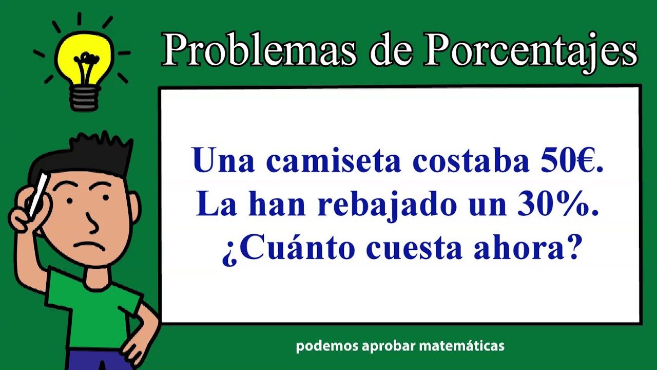 PROBLEMAS con PORCENTAJES ✅