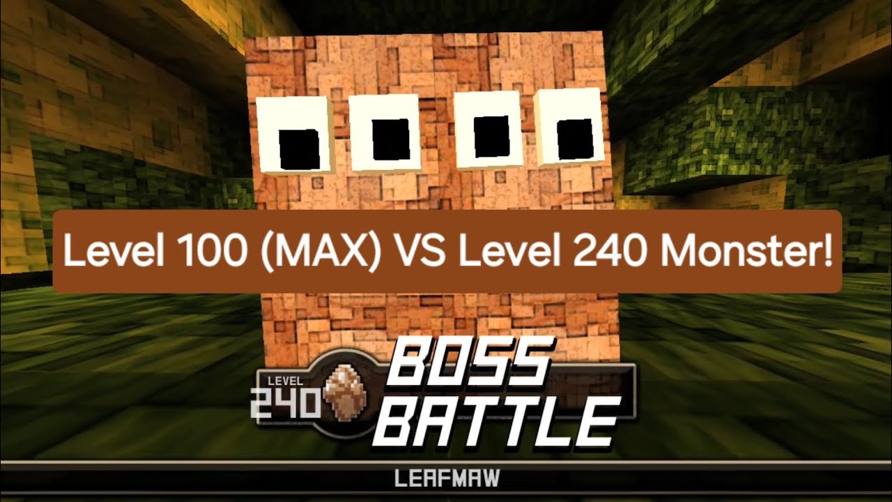 MonsterCrafter | Chapter 127 | Level 100 (MAX) VS Level 240 Monster!