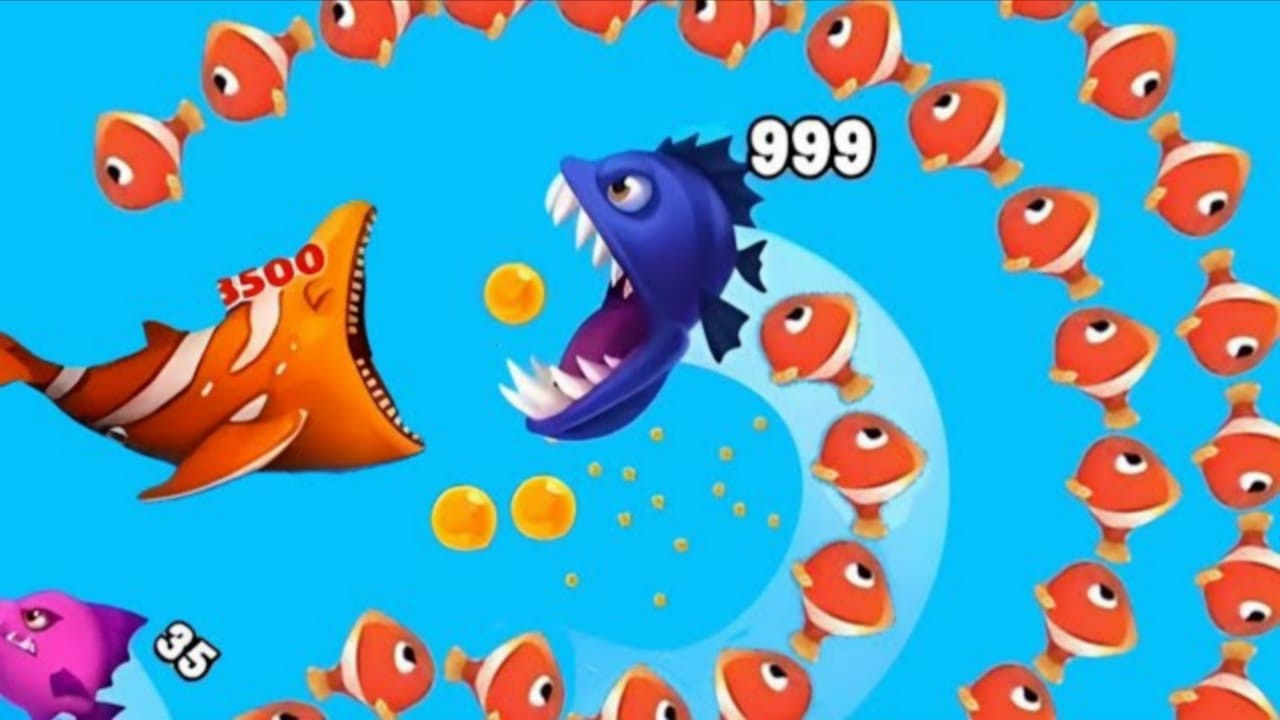 Fishdom Ads mani game Hungry fish 57.1 new update Trailer fishdom Video