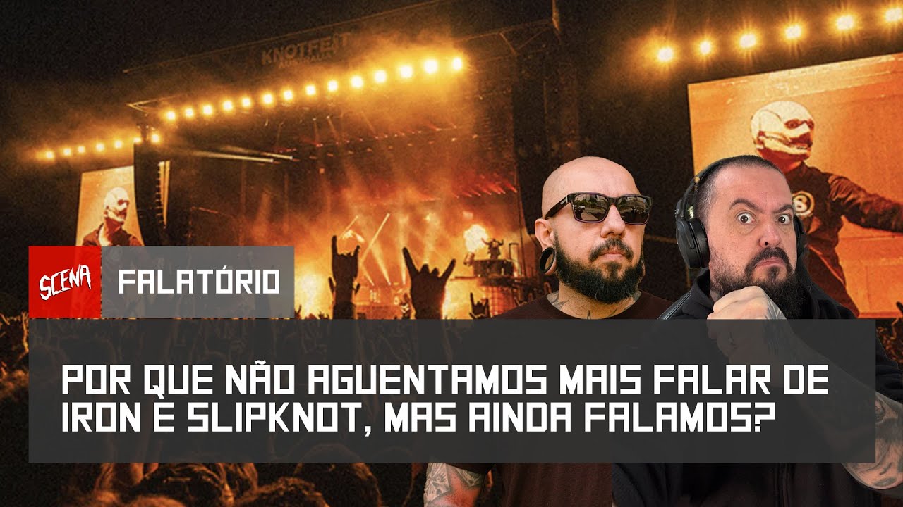 Leo Ronki - Por que não aguentamos mais falar de Iron e Slipknot, mas ainda falamos? | Canal Scena