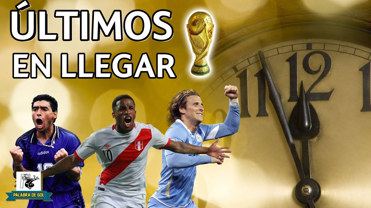 ÚLTIMAS SELECCIONES CLASIFICADAS A LOS MUNDIALES (1930 - 2018)