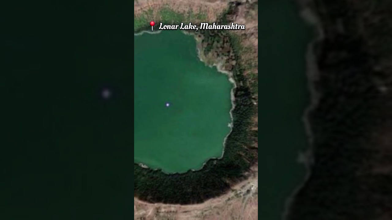 Yeh Jheel Meteor Se Bani Hai 😮 | Lonar Lake 