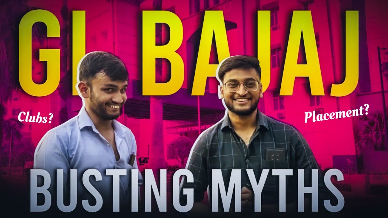 Busting MYTHS about GL Bajaj | ft. @TheKshitijGoel  and SENIORS | QnA