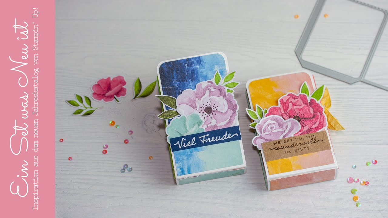 Karteninspiration aus dem neuen Jahreskatalog 2022-2023 von Stampin'Up! - Ein Set was Neu ist