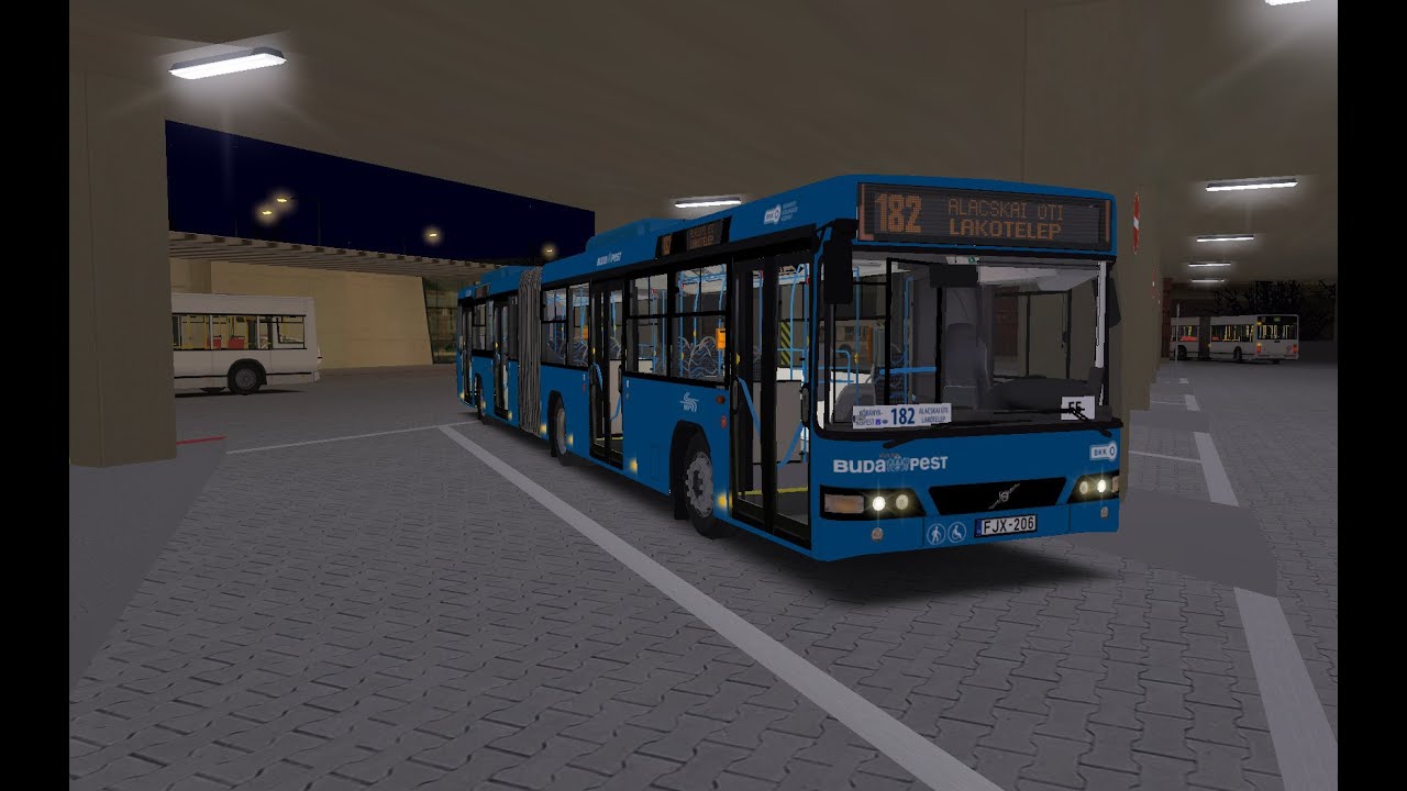 [OMSI 2] Volvo 7700A, 182 - Kobanya-Kispest - Alacskai úti lakótelep