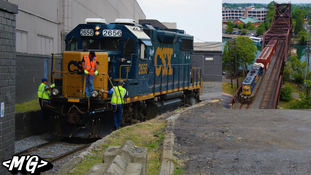 Ex-Clinchfield Geep Leads the Kenmore Local