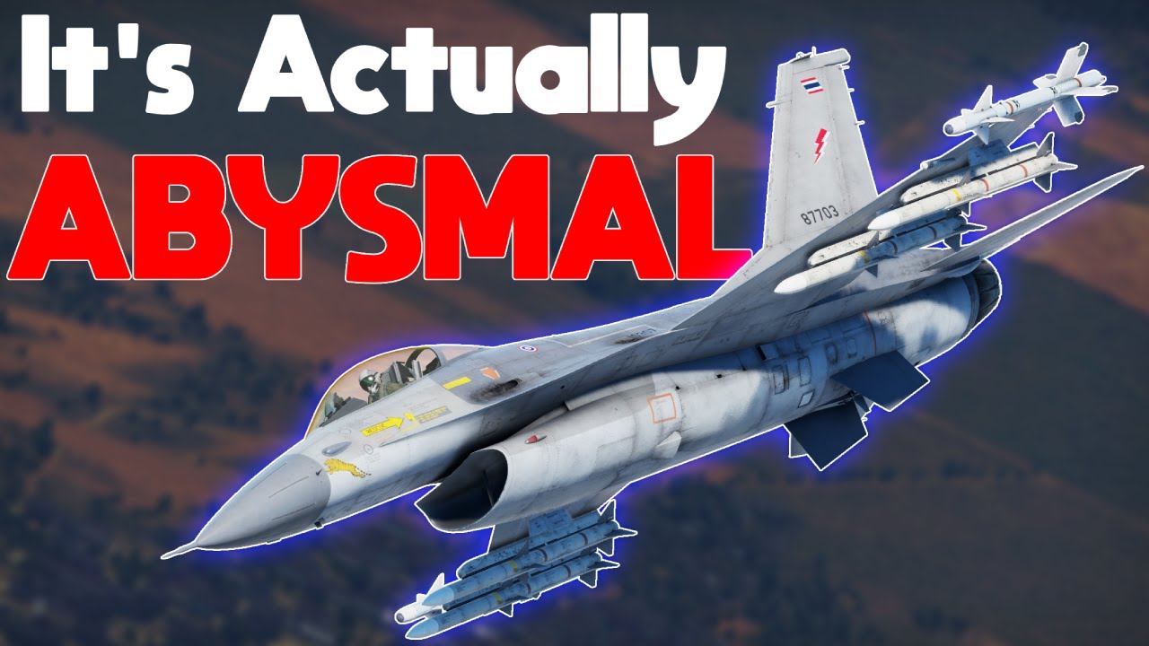 Gaijin приготовил худший F-16 в War Thunder