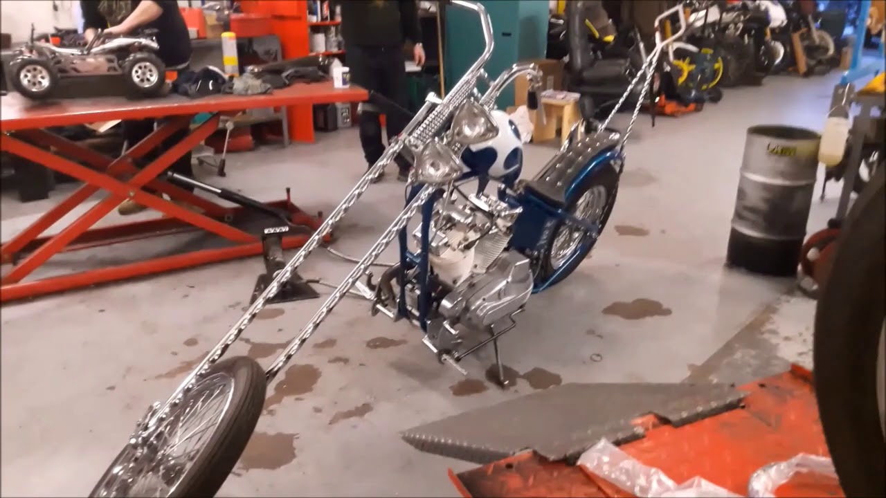 1967 Harley-Davidson XL Sportster Chopper kick start
