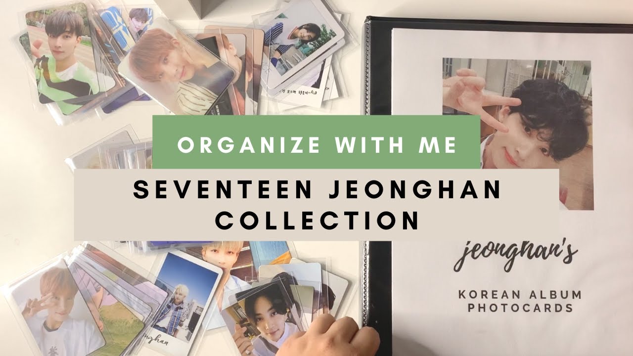 ☆ sorting & organizing my seventeen photocards ☆ almost a complete collection