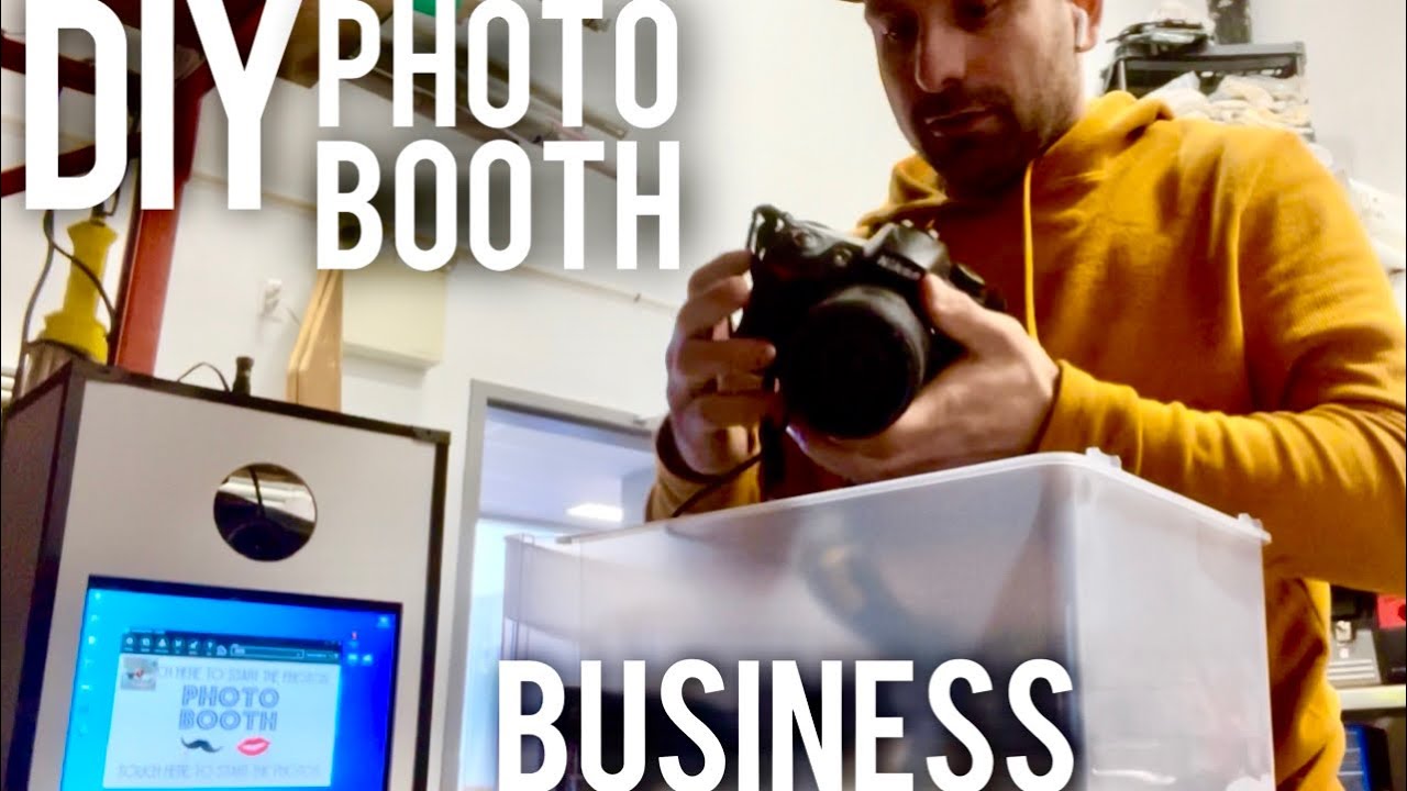DIY Photo Booth Business - Switching To Nikon DSLR Camera (behind the scenes)