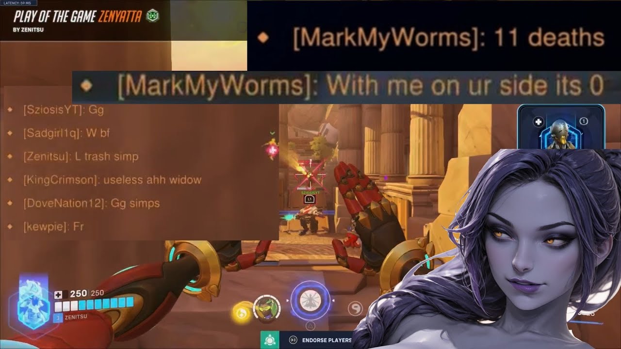 This Widowmaker Was Down BAD!