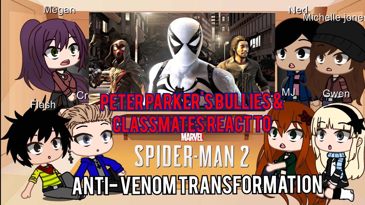 Peter Parker's Bullies & Classmates React to Spider-Man 2 Anti-Venom Transformation