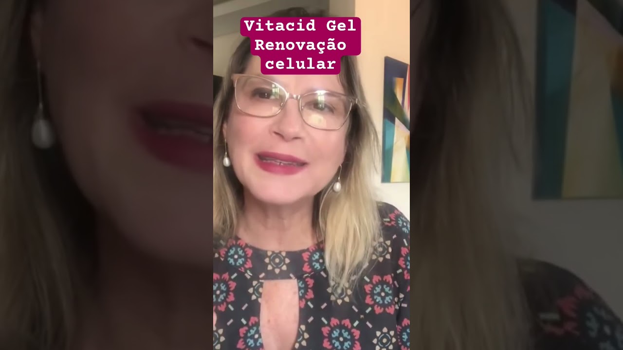 Vitacid gel Pomada que faz milagres #dicas #pelemadura #40mais#50mais