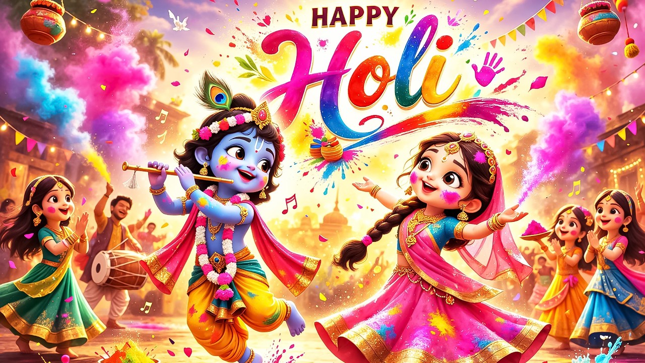 राधा कृष्णा होली DJ भजन : होली खेलन आयो री नन्दलाल | Holi Khelan Aayo Ri Nandlal |Radha Krishna Holi
