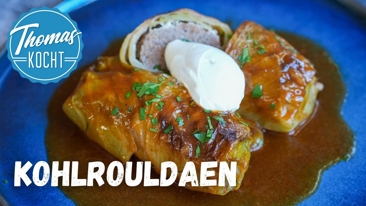 Kohlrouladen rollen und schmoren - mit richtig guter Soße