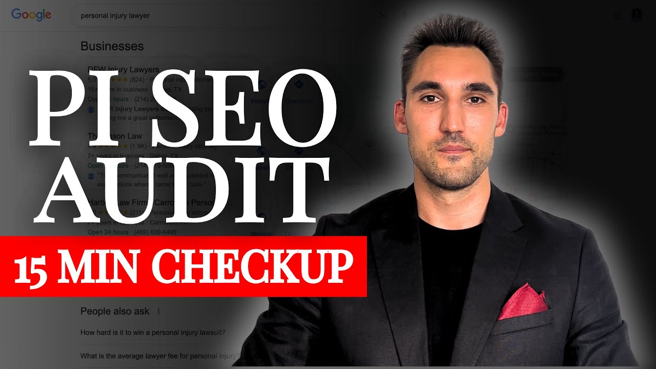 Простой аудит PI SEO, который может выполнить любой юрист (без специальных технологий)