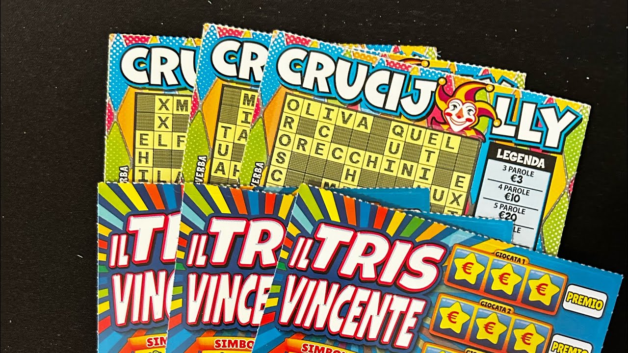 🍀Gratta e vinci: doppia tripletta di cruci e tris vincente, finalmente troviamo la parola jolly ‼️🥳🍀