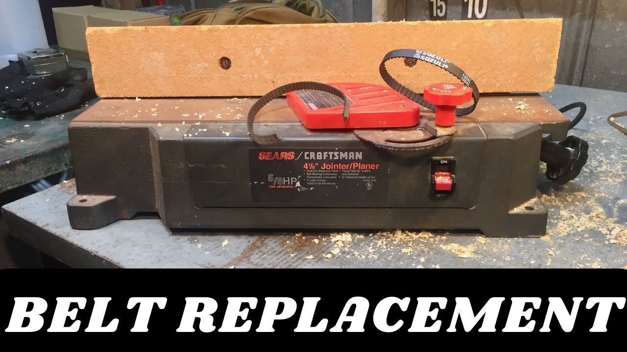 Сменный ремень фуганкового/строгального станка Craftsman 4 1/8 дюйма, модель № 149.226233