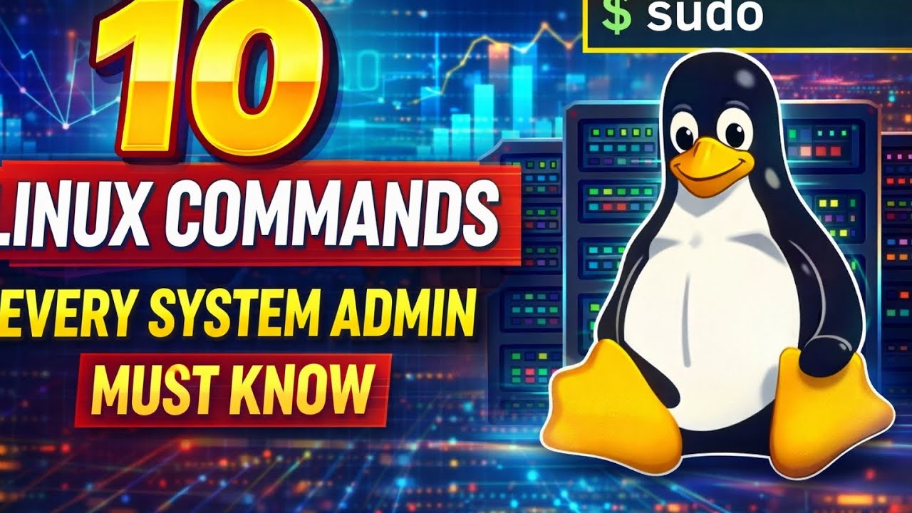 10 Linux Commands Every System Admin Must Know