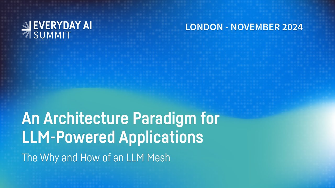 Using LLMs in the Enterprise | EAI London
