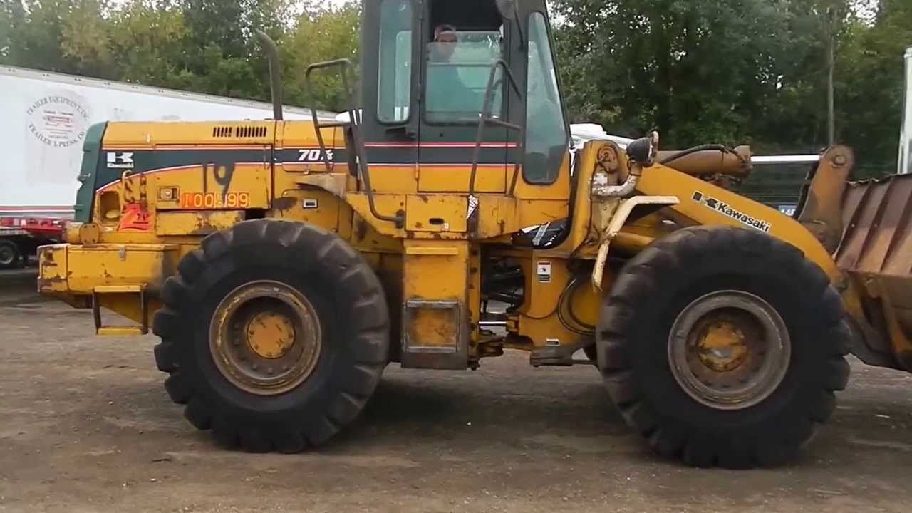 1995 Kawasaki 70Z Articulating Wheel Loader