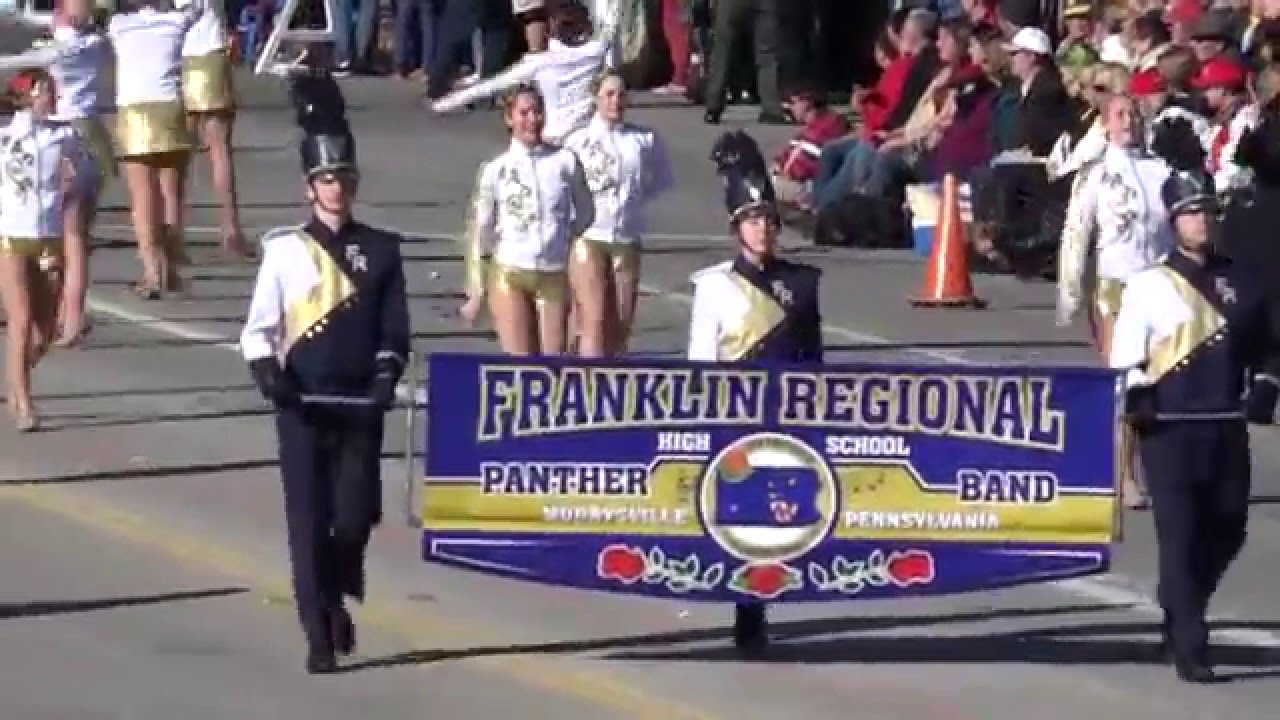 Franklin HS Regional Panther Band - 2016 Pasadena Rose Parade