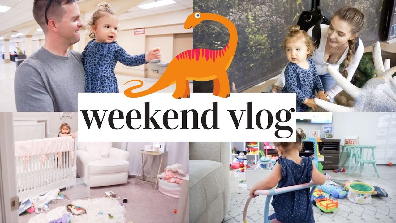 THAT ONE TIME WITH THE DINOS + THE POOP | WEEKEND VLOG! | KAYLA BUELL