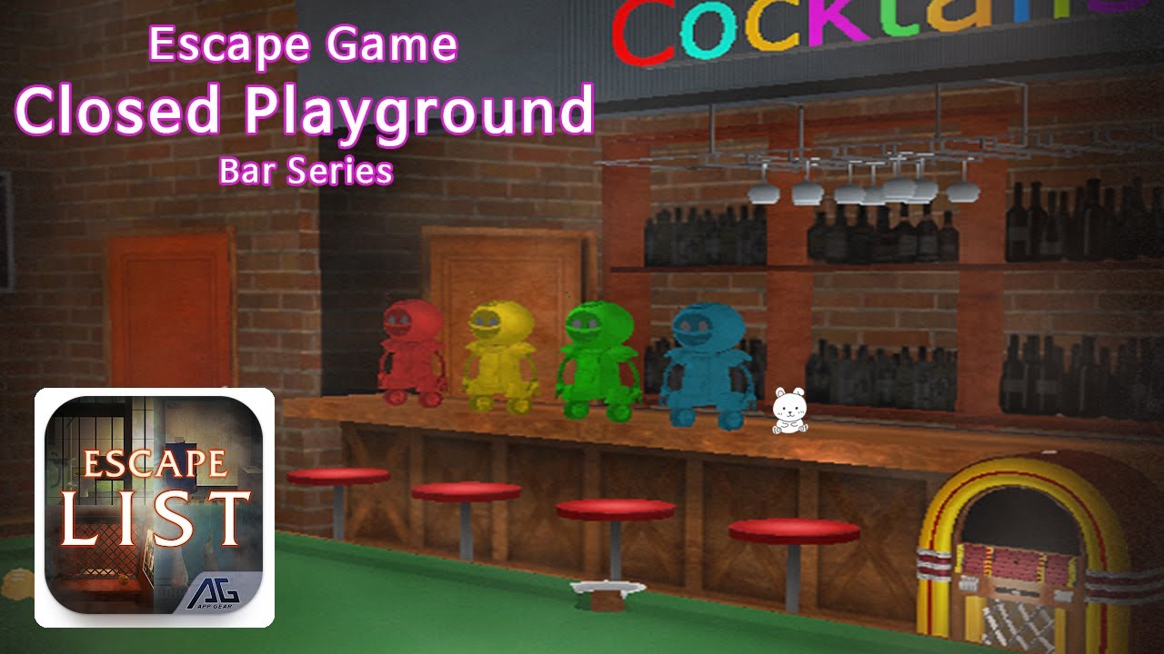 Escape Game The LIST Closed Playground Walkthrough (APP GEAR)