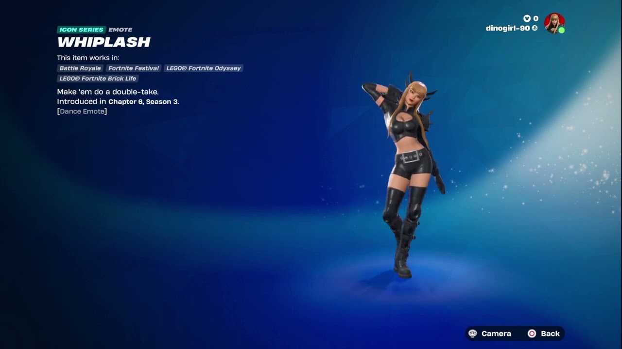 Fortnite emote whiplash