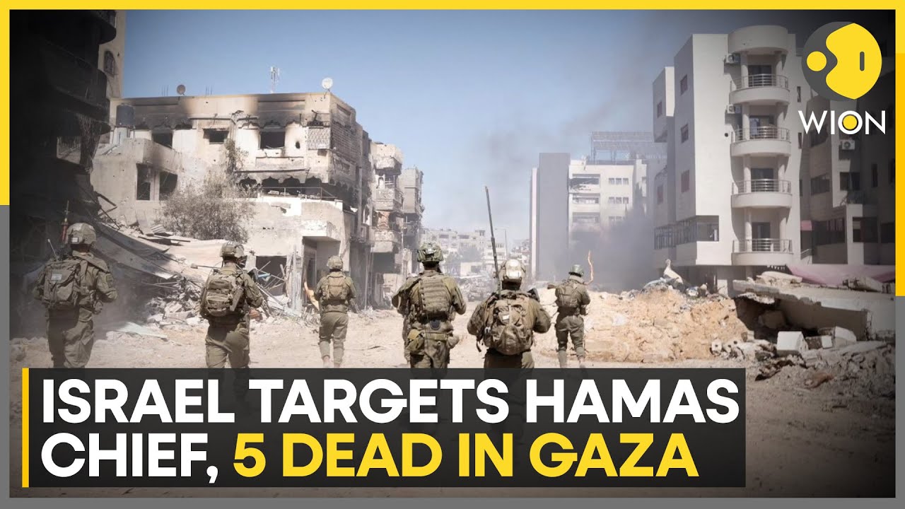Israel-Gaza: Israel Targets Hamas Weapons Chief in Gaza, IDF Strike Kills Five | WION