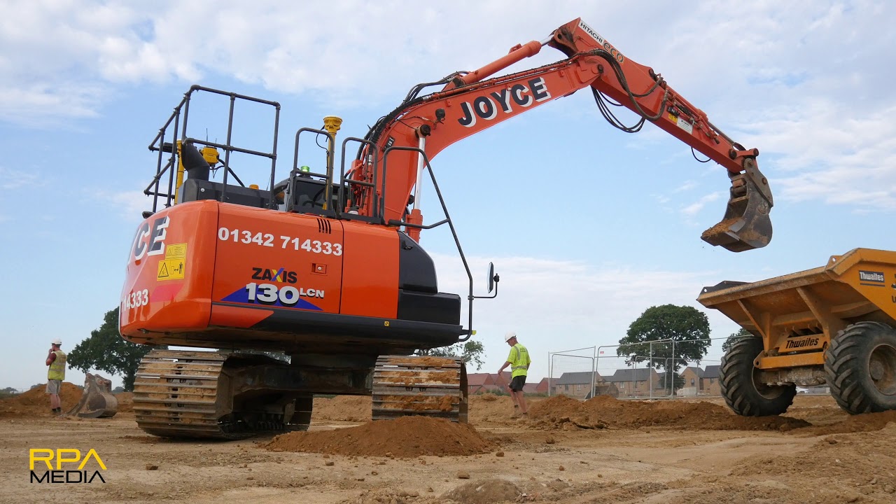 Hitachi Zaxis 130LCN digging footings