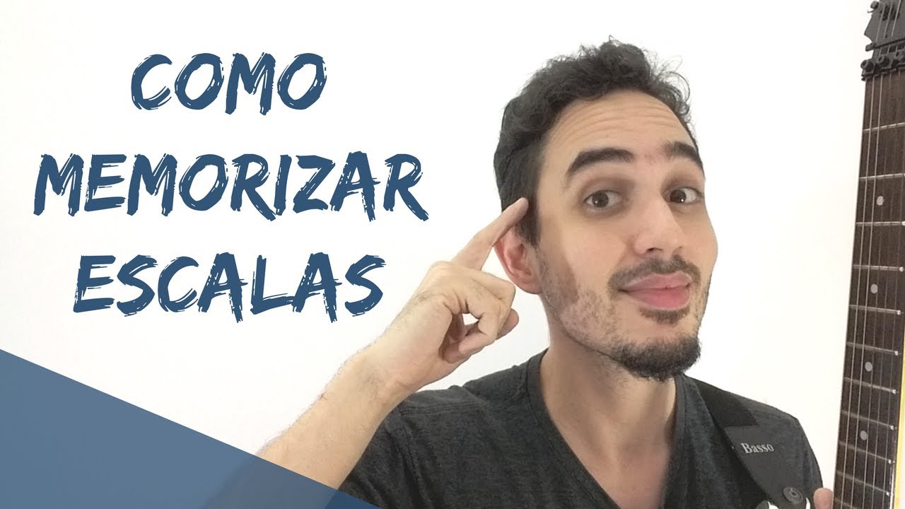 Como Memorizar Qualquer ESCALA Muito Mais SIMPLES e RÁPIDO!