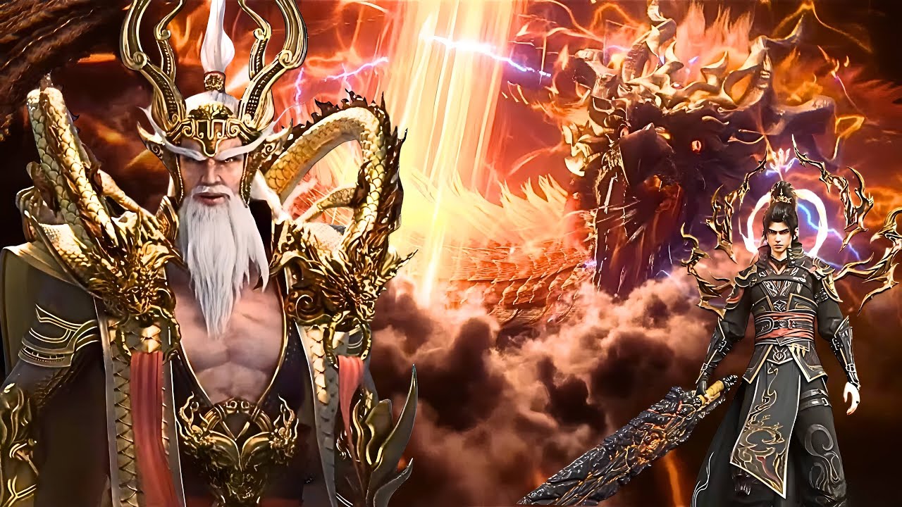 BTTH - Dragon Emperor ZHU KUN Almost Killed Xiao Yan! First Meeting in the Magma World!