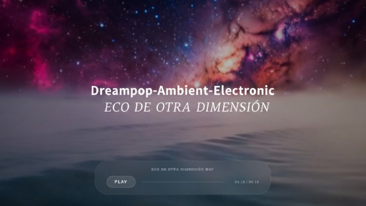 Dream Pop para perderse en el cosmos / Eco de otra Dimensión - ConTexto Cósmico (Video Oficial)