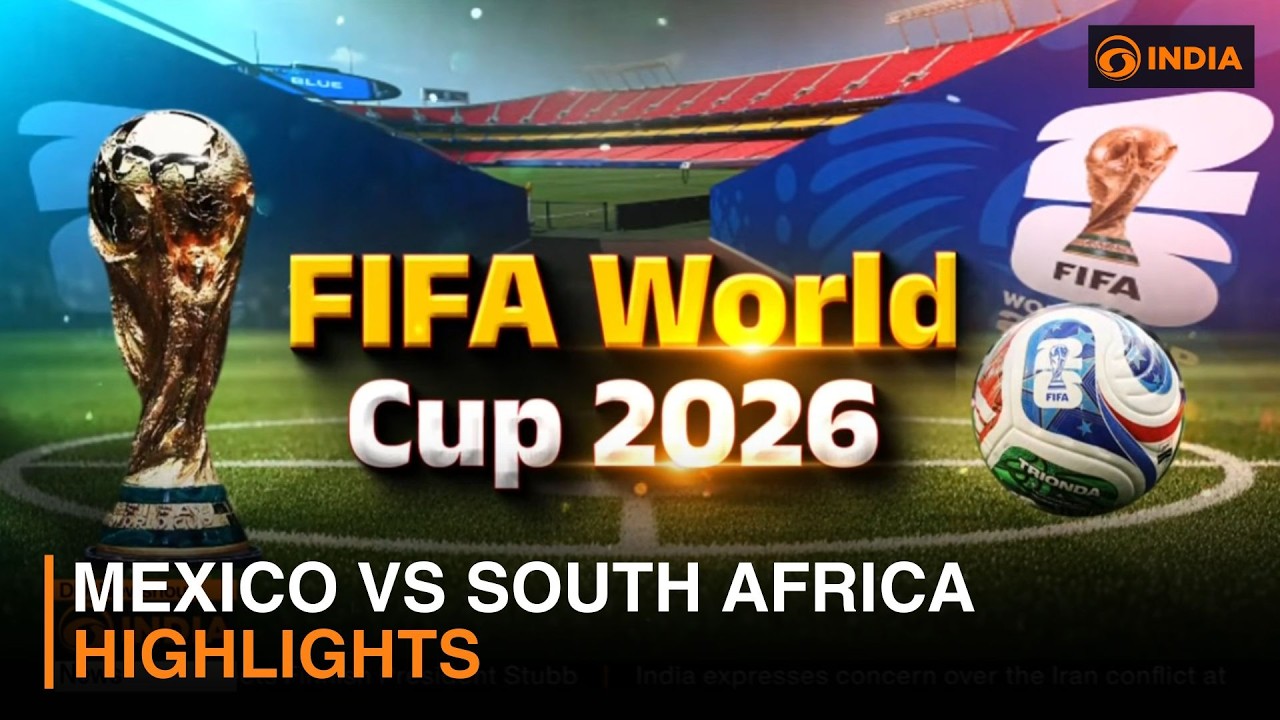 Чемпионат мира по футболу FIFA 2026: лучшие моменты матча Мексика &mdash; Южная Африка