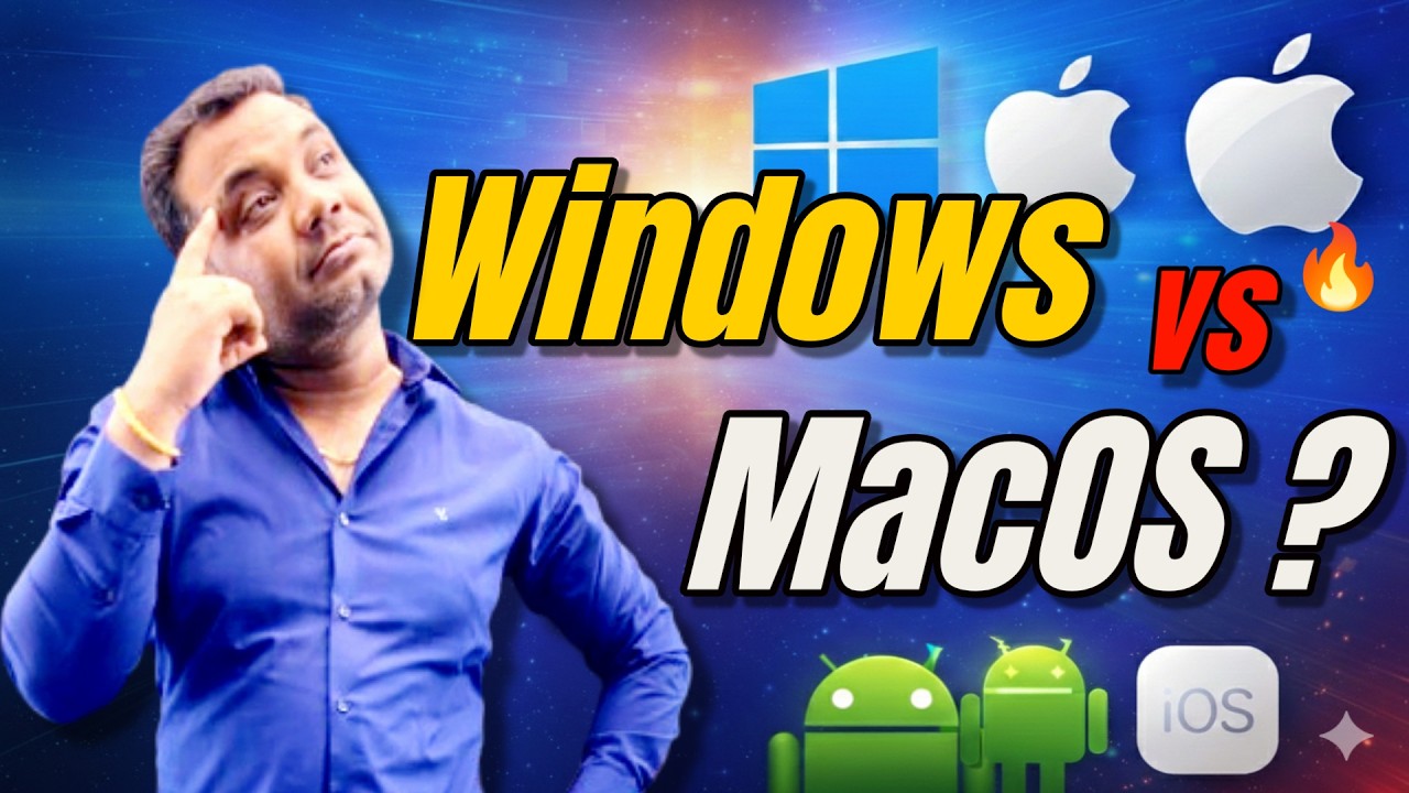 Windows vs macOS in Hindi | Explained | CCC Chapter 2