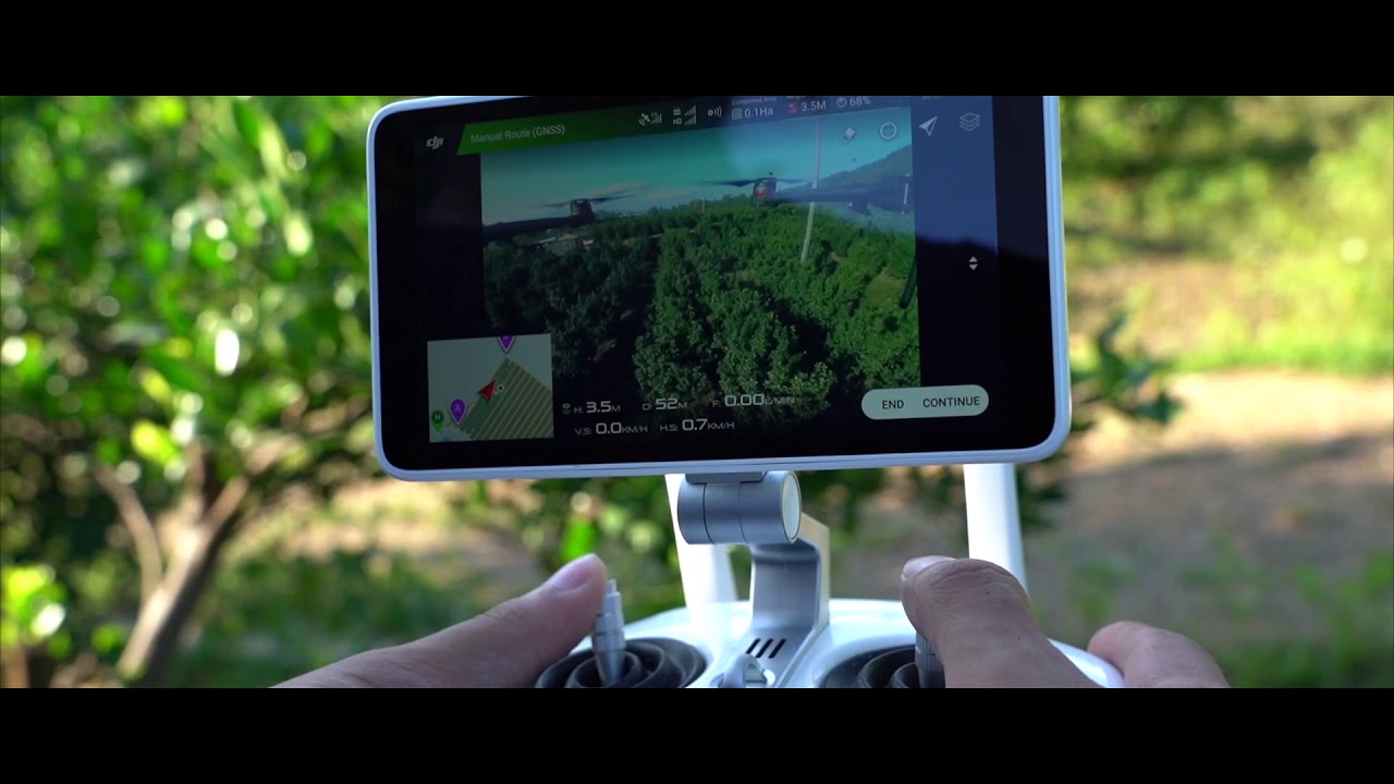 DJI Agras MG-1p  Tutorial How to Avoid Obstacles with the Help of the FPV Camera Scorpion Drones
