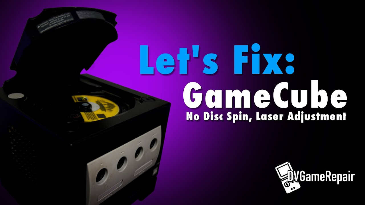 Let's Fix: Nintendo GameCube; No Disc Spin