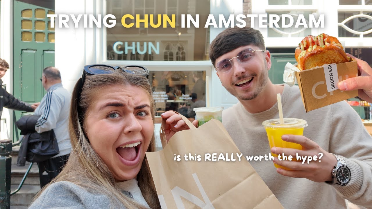 Пробуем самый вирусный сэндвич Амстердама! | Дегустация Chun Amsterdam