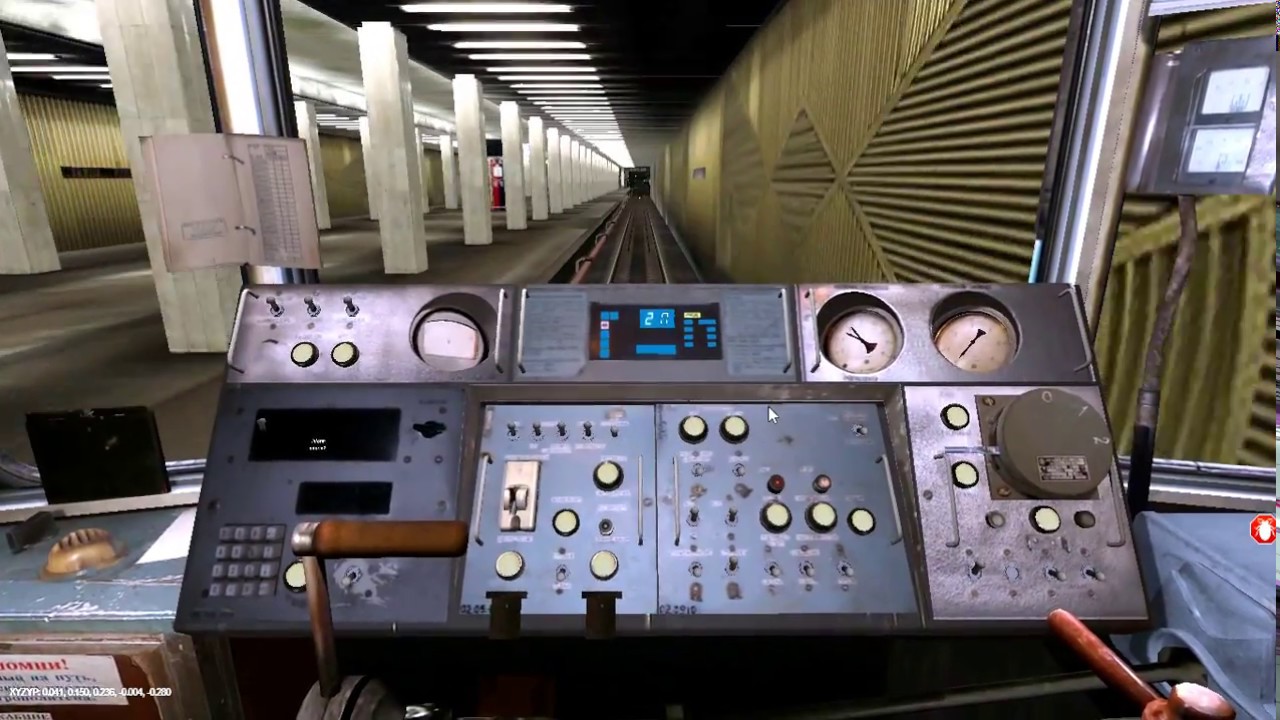 Новая кабина метро для Trainz  simulator 2012 Версии 3.7