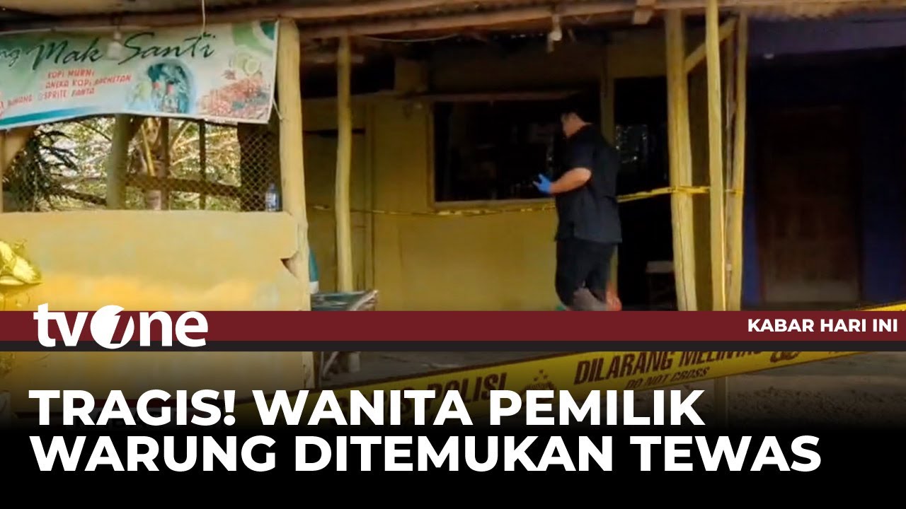 Wanita di Madiun Ditemukan Tewas Ditusuk dalam Warung Miliknya | tvOne